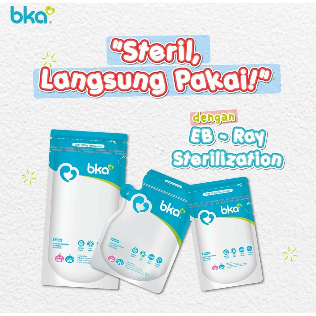 BKA Kantung Asi Plastik Asi Tempat Penyimpanan ASI