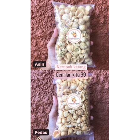 

KRUPUK KERANG| PEDAS| ASIN | CEMILAN | MAKANAN |CEMILAN KITA 99