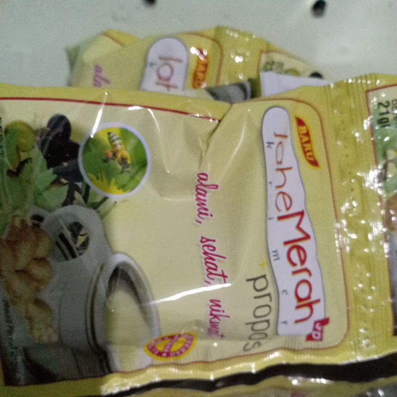 

jahe merah propolis untuk jaga stamina