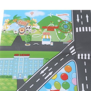 Mainan Peta Jalan Perkotaan Parkir untuk Mobil mobilan Mainan Peta Jalan Perkotaan Parkir untuk Mobil mobilan