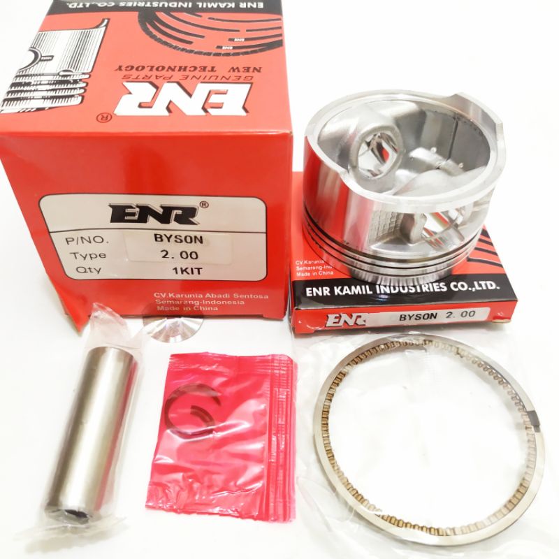PISTON KIT BYSON UKURAN STD, 0.50,1.00,1.50.2.00 PEN 15MM ENR-Piston kit 2.00