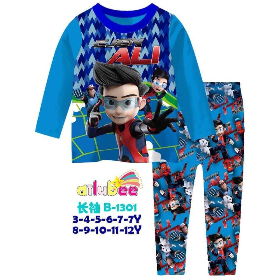 3Y- EJEN ALI BAJU TIDUR ANAK COWOK AILUBEE B1301