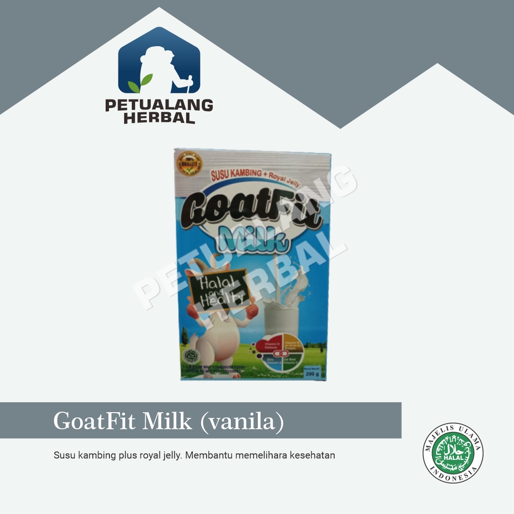 

GOATFIT MILK SUSU KAMBING RASA VANILA
