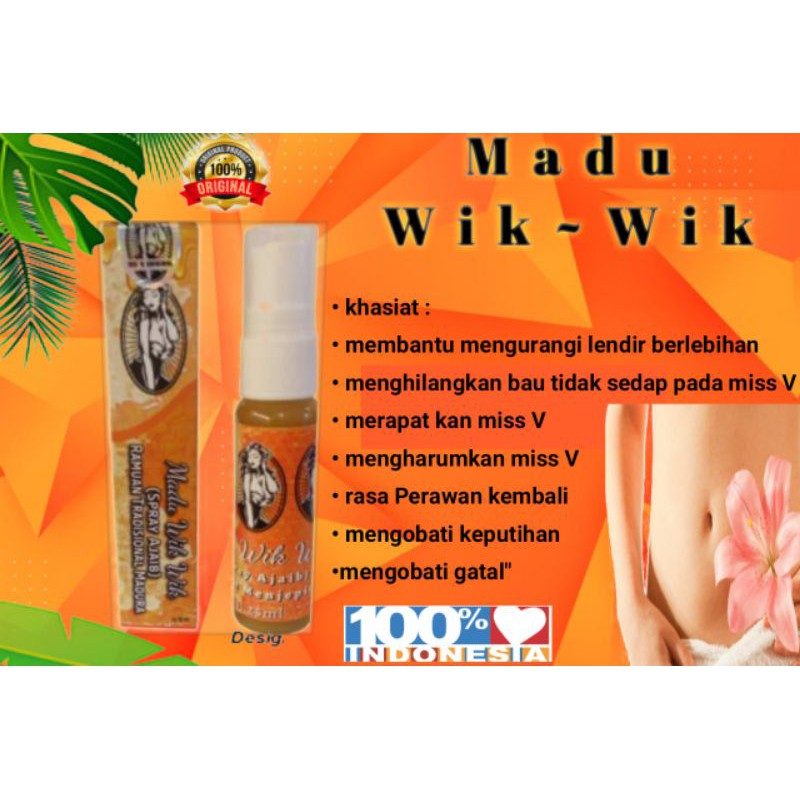 

Madu Wik~Wik herbal sepray ajaib./pembelian.10pcs gratis 1.pcs promo