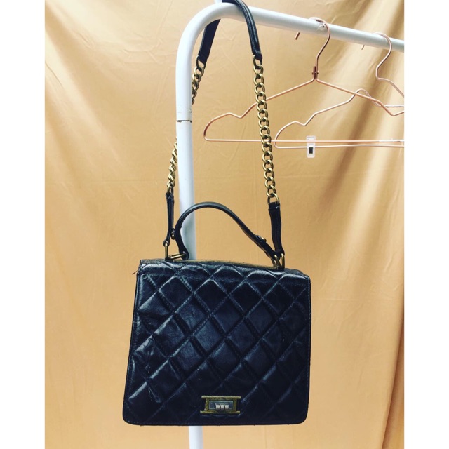 Tas chanel ada hologram second bekas preloved kulit