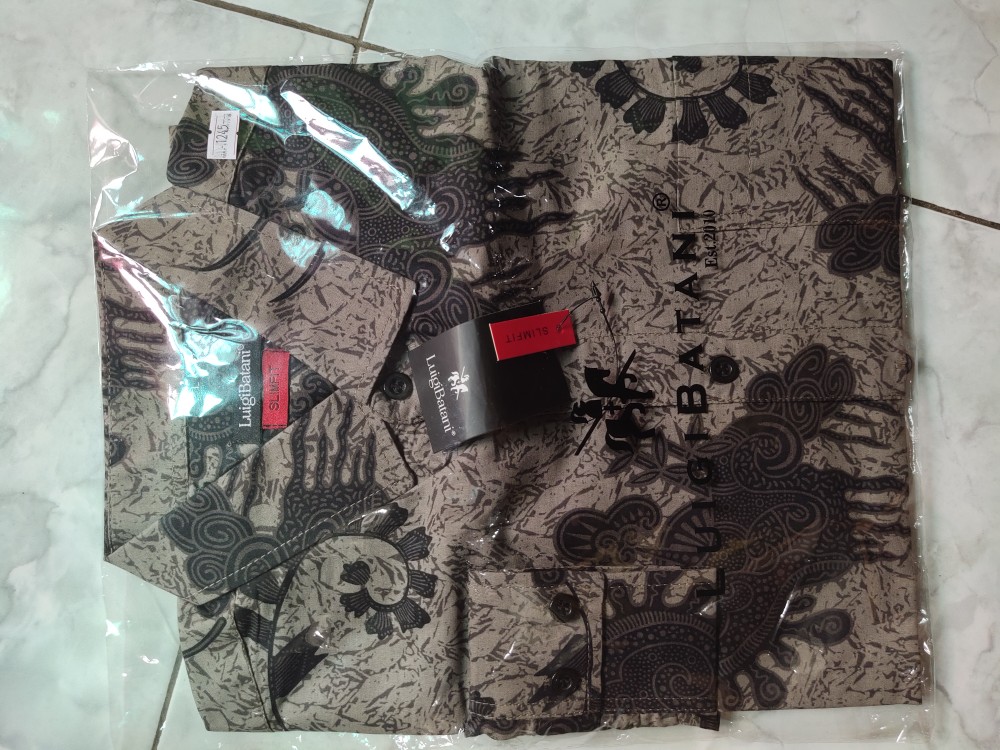 Batik Slimfit Asli Kattun Gramasi 40s Kualitas Premium// Terima Dropship
