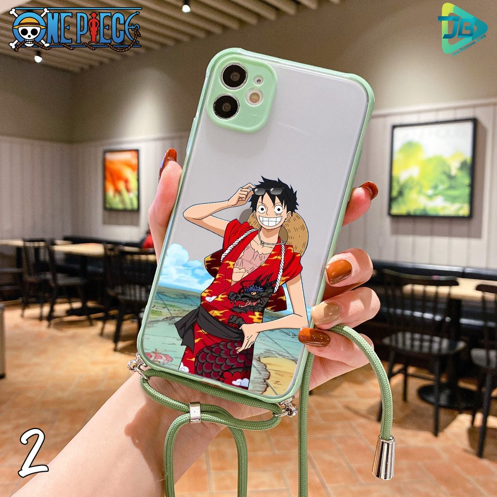 Softcase Slingcase Lanyard Choice ONE PIECE Vivo Y91c Y1s V5 V9 V11 V11i V15 V17 V20 Se S1Pro JB3345