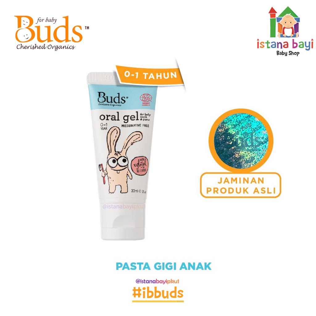 Buds Organics Oral Gel - Pasta gigi bayi