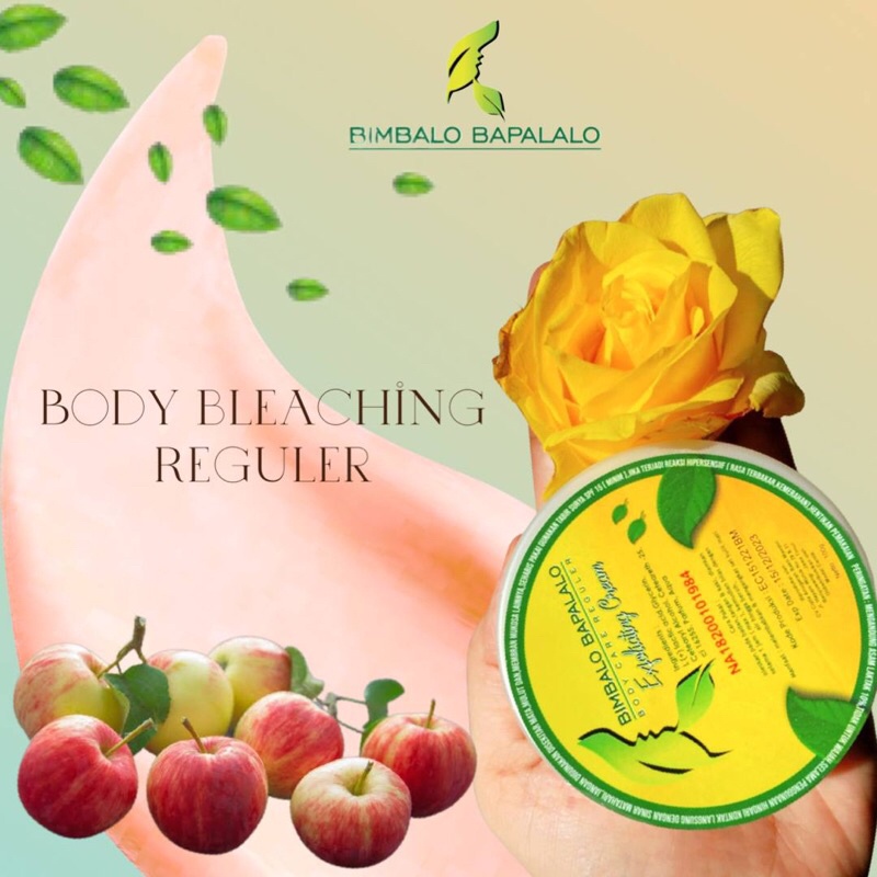 Jual Bimbalo Bapalalo Exfoliant Cream (Body Bleaching) Shopee Indonesia