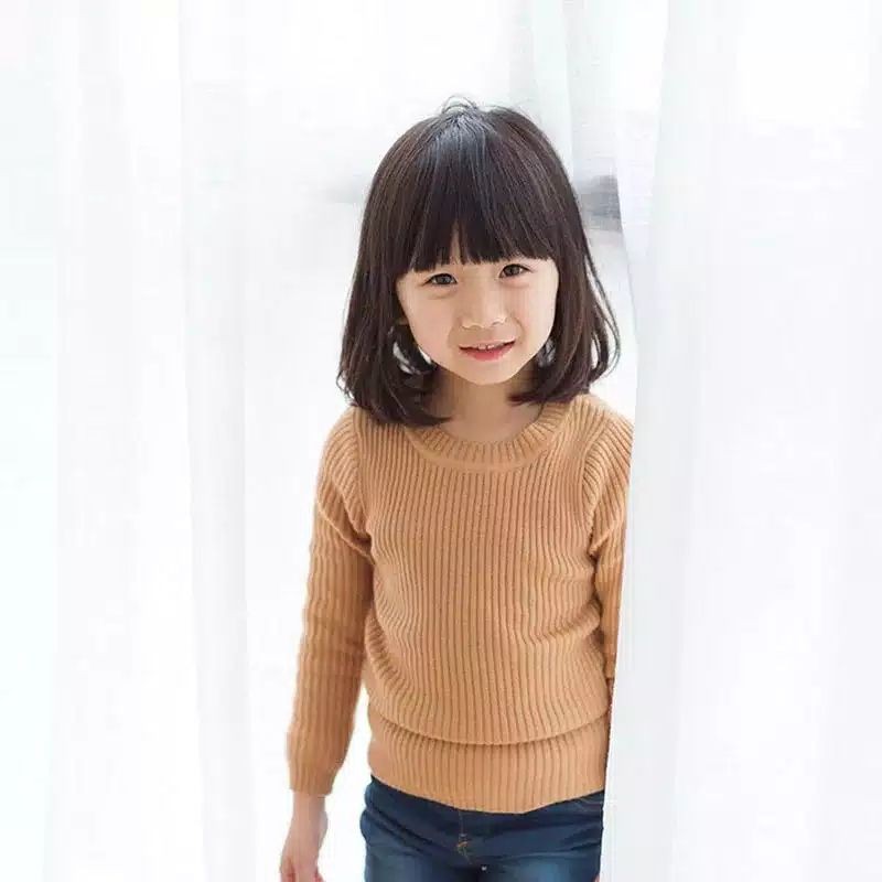 BAJU RAJUT O NECK ANAK / SWEATER O NECK RAJUT ANAK