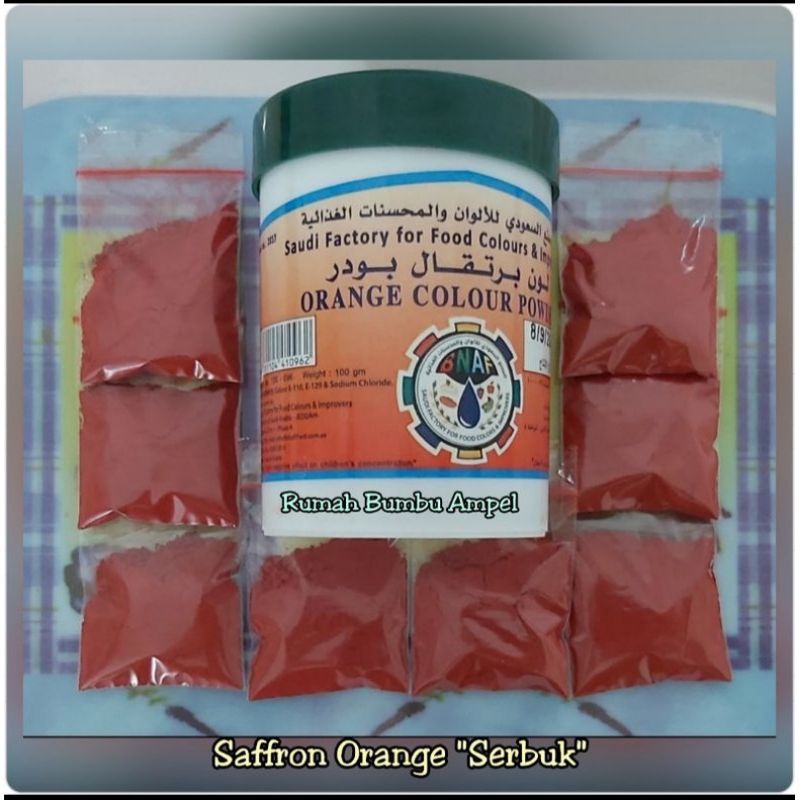

saffron orange saffron bubuk orange 20 gram