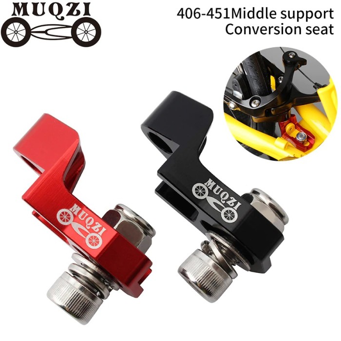 ADAPTER ADAPTOR REM U BRAKE SEPEDA LIPAT - EXTENDER DUDUKAN UBRAKE - HITAM