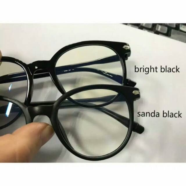 √BAYAR DITEMPAT√ Kacamata Wanita Pria Sunglasses Anti Radiasi Lensa Transparan k200