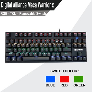 Digital alliance Meca Warrior X RGB - Keyboard Gaming