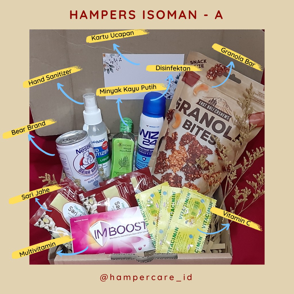 

Hampers Isoman Lengkap & Exclusive - Paket A