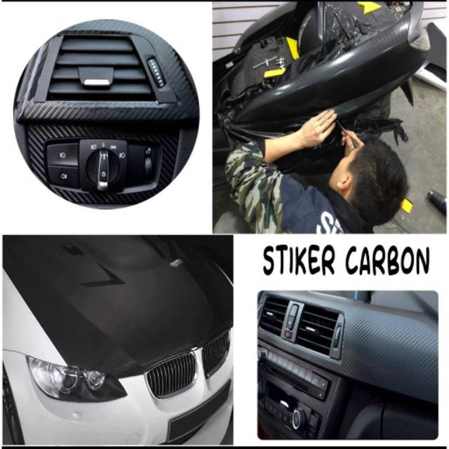 STIKER KARBON 5D Termurah