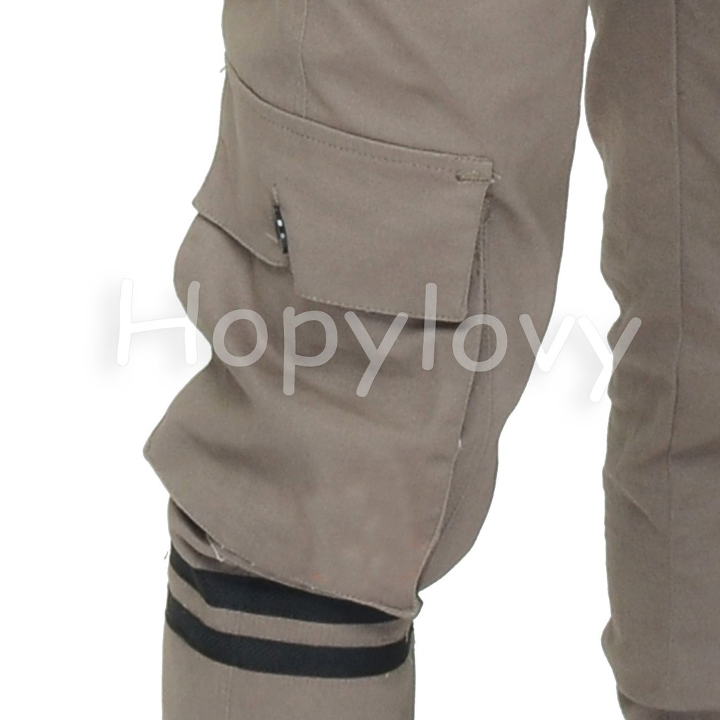 HOPYLOVY - Celana Panjang Pria / Celana Jogger List Pants Pria Reynan