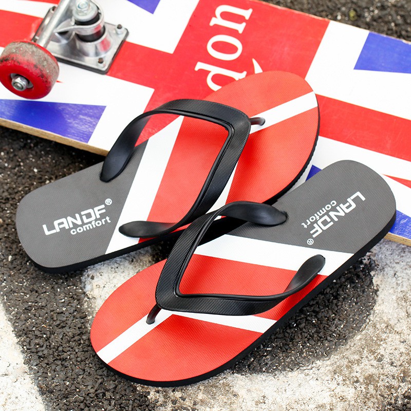 Sandal Jepit Pria Lembut Versi Korea Musim Panas Sandal Cowok Non-Slip High Quality Tidak Mudah Gembos