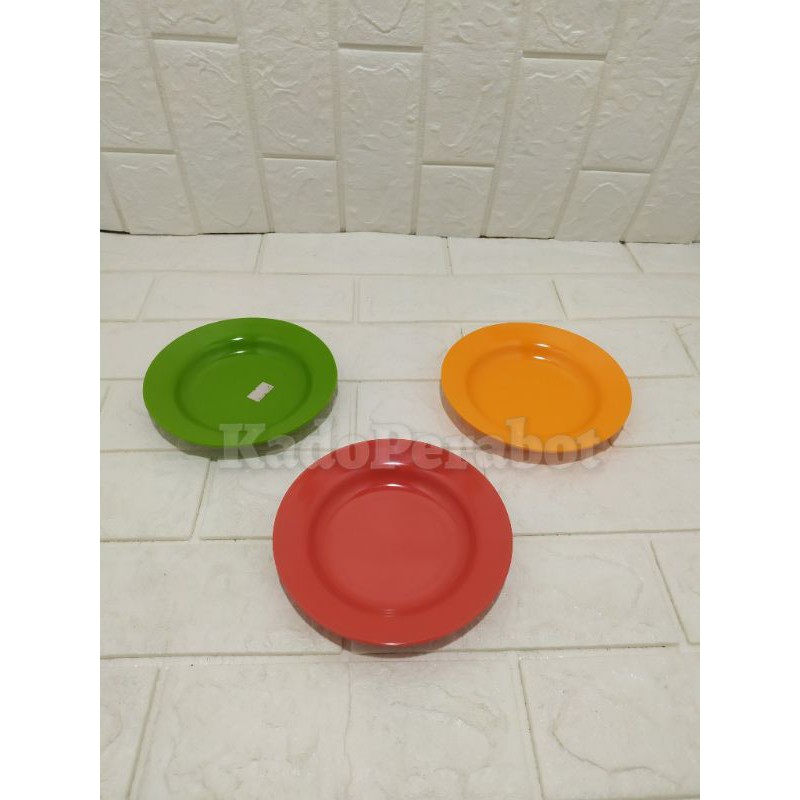 Piring sambal melamine M107 - piring sambal warna - piring nasi kucing