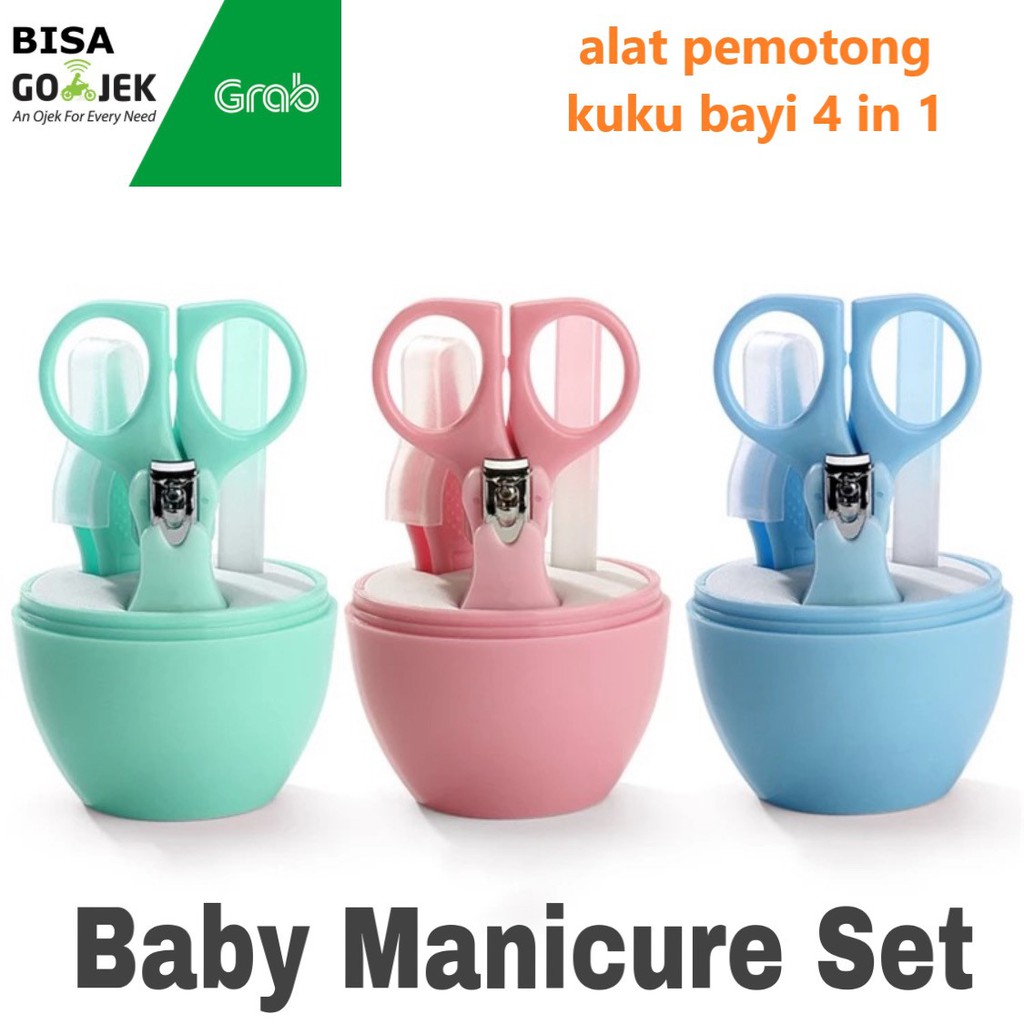 Baby manicure nail clipper I Alat Pemotong Kuku Bayi 4 in 1 SKU-2636