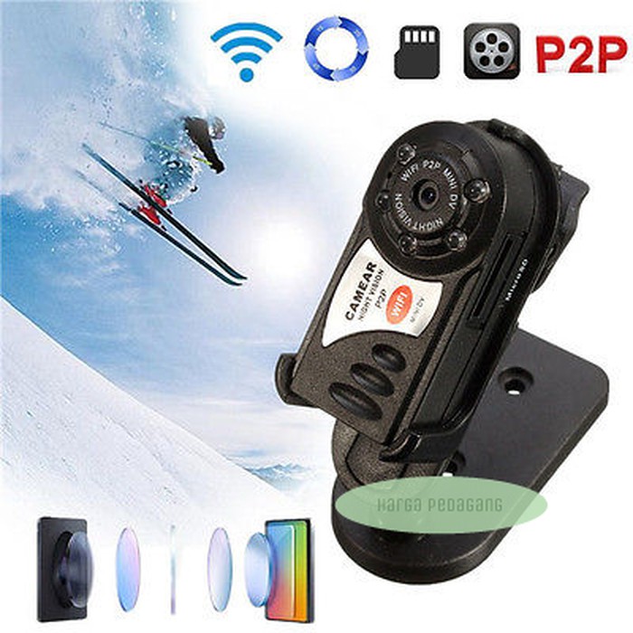JUAL MURAH Wifi IP Camera Mini Q7 Wireless Spy Hidden Camera