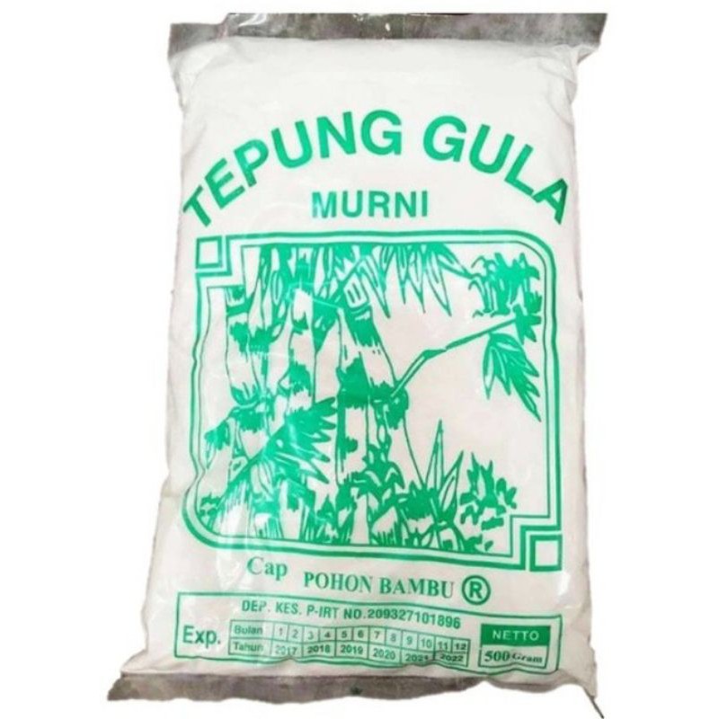 

Gula Halus, Tepung Gula Cap Pohon Bambu 500gr