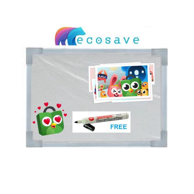 

Office & Stationery | Alat Tulis | White Board Sakana 20X30 Cm - Papan Tulis Whiteboard 20 X 30Cm Kecil | Best Seller