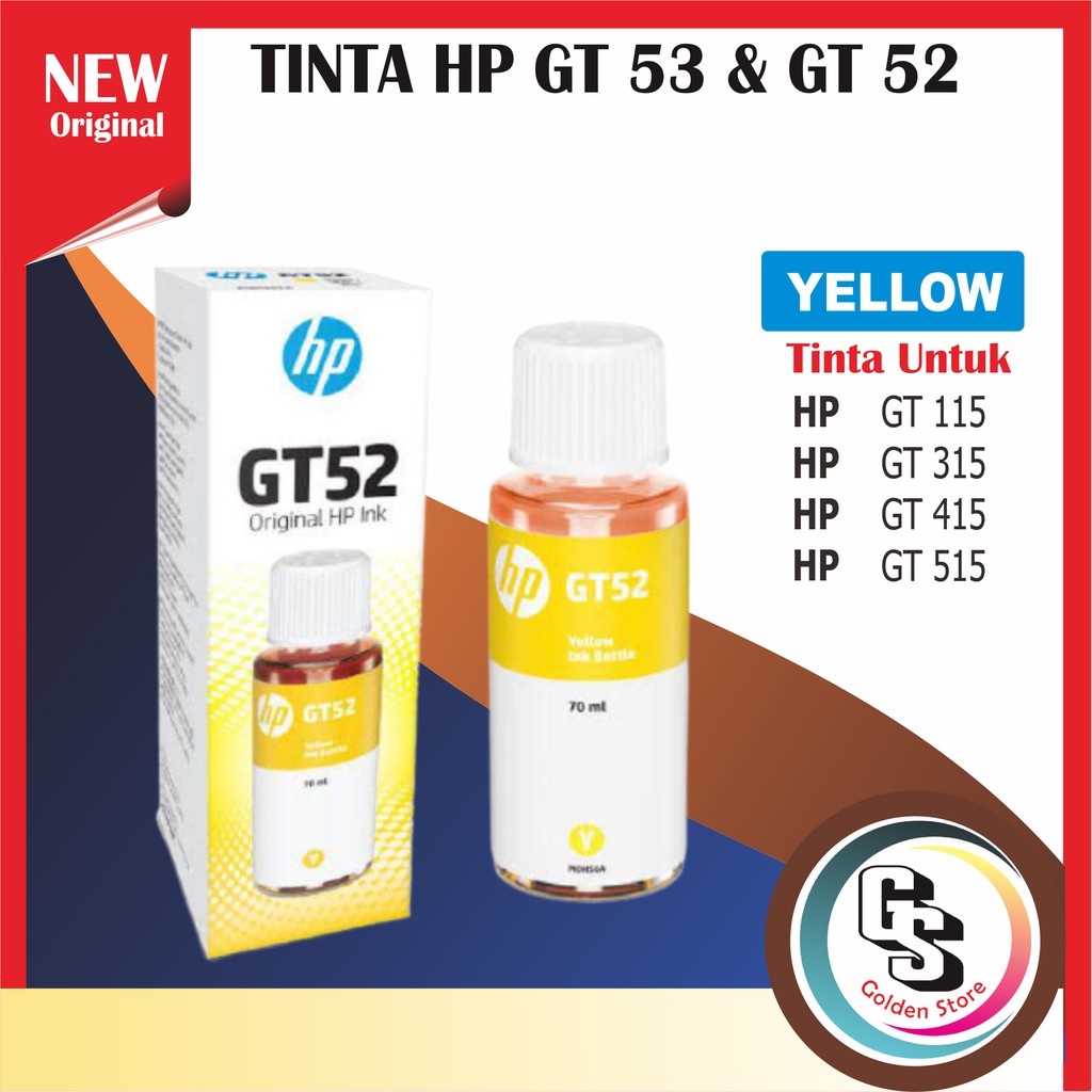 HP GT52/GT53 BLACK Ink PREMIUM(COMPATIBLE)-PCS