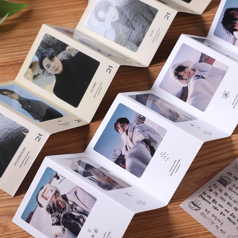 [BS] BISA COD Photo Card BTS Winter Package 2021 Album Kartu Foto KPOP BTS BT21 - KP921