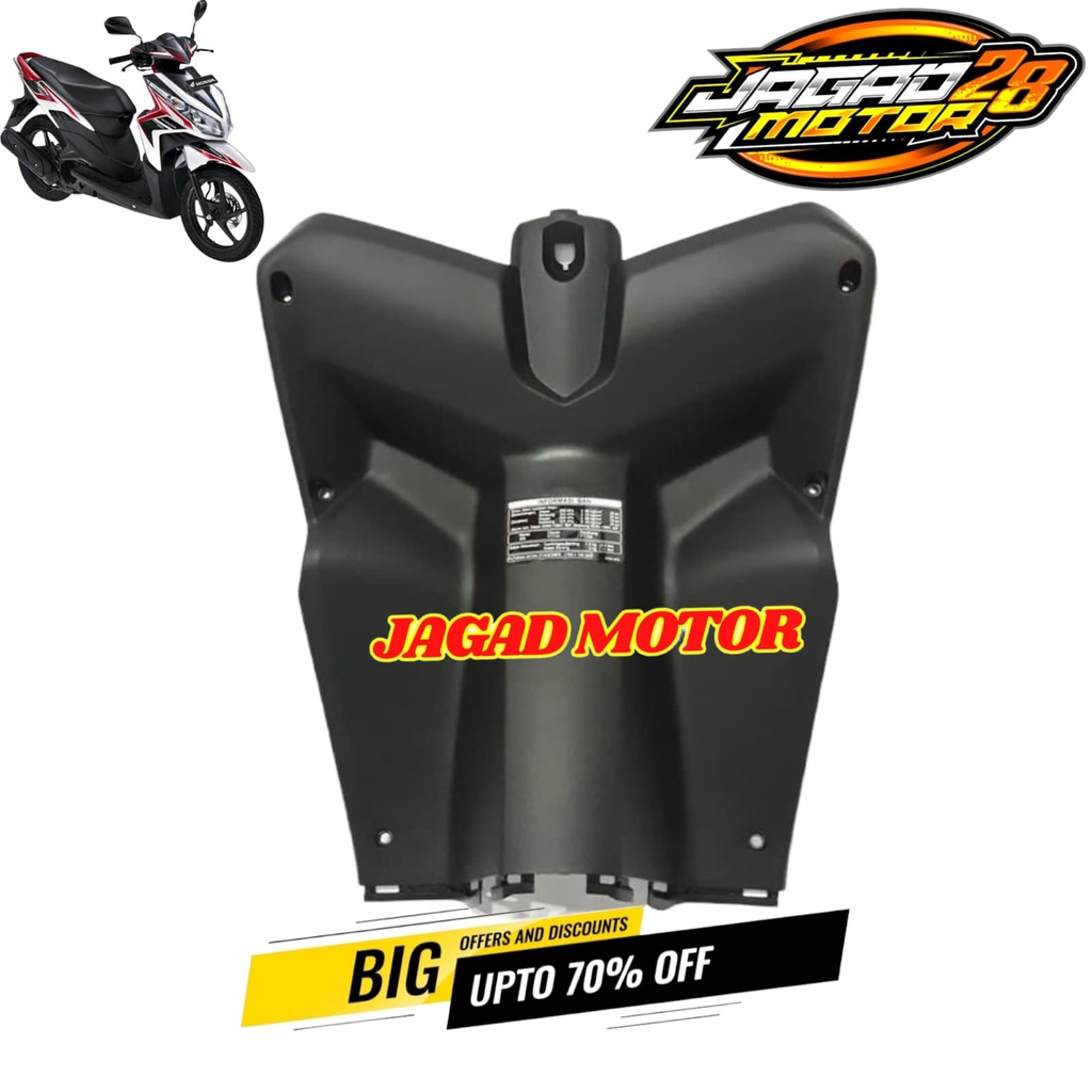 Legshield Dsbor Dek Kunci Bawah Vario Techno 110 CBS Karbu / Legshield Kontak Tengah Bawah Vario Techno 110 CBS Karbu / Dasbor Dek Legsil Kunci Bawah Vario Techno 110 CBS Karbu Tahun 2010-2012