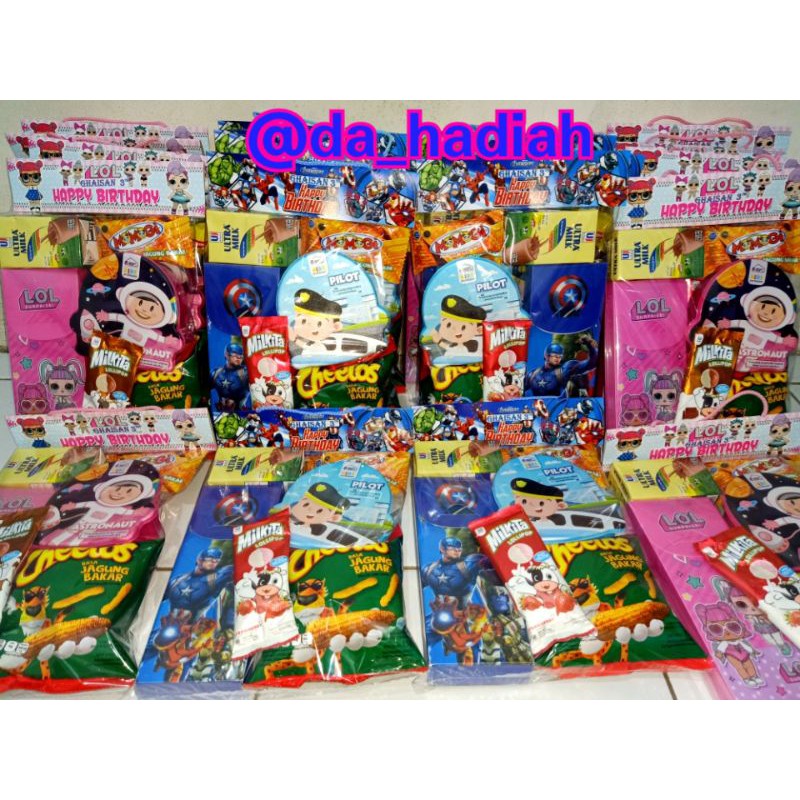 

Paket Snack+Sovenir Ultah/Snack Hajatan/Snack Hitanan/Snack Syukuran/Snack Idul Fitri/Snack Natal.