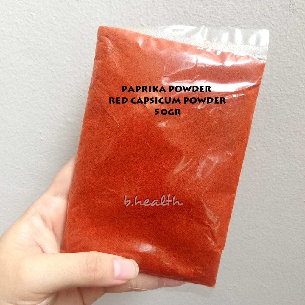 

Paprika Powder 50gr Bubuk Paprika Merah Red Capsicum Powder