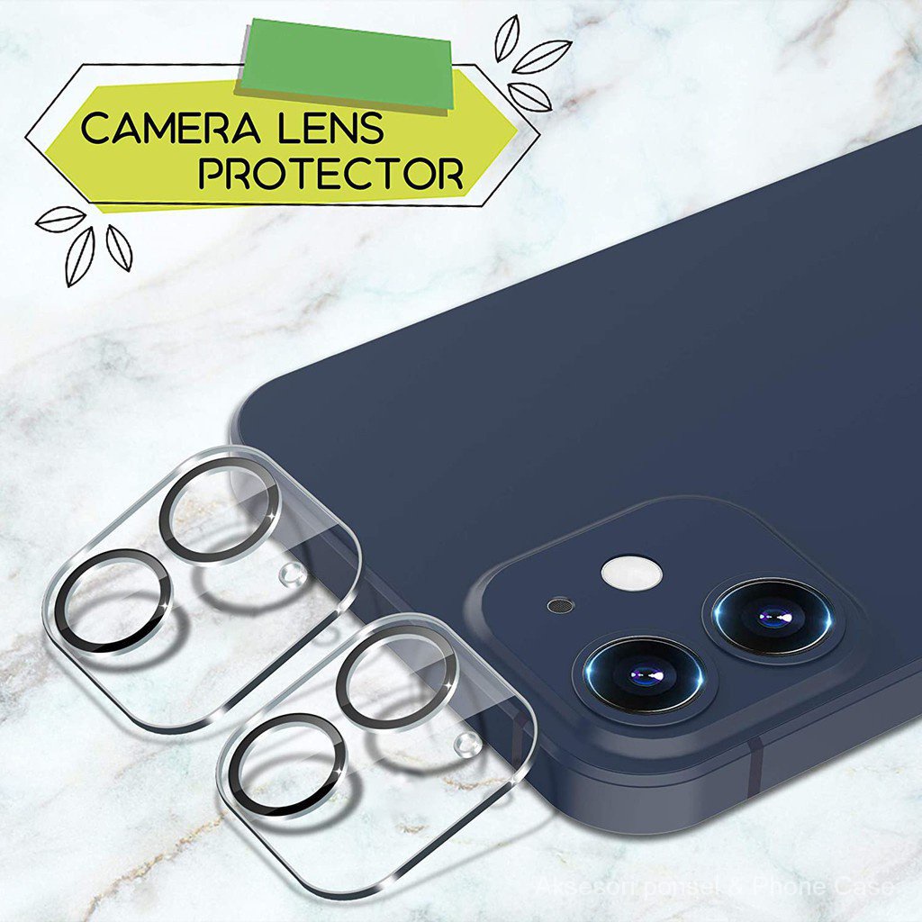 3D lensa kamera bergerak perlindungan lensa kaca tempered perlindungan kamera untuk iPhone 12 Pro Max 12 Mini 11 Pro Max 11pro