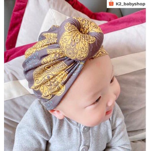 BABY K2 - TURBAN BAYI DONAT MOTIF BATIK KODE 00063