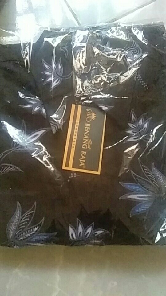 Benang Raja Kemeja Batik Pria Lengan Panjang Ukuran Jumbo 2xl 3xl 4xl 5xl