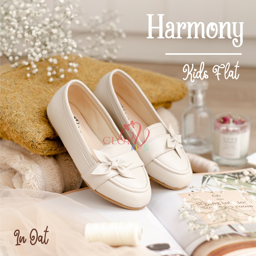 CLOEVKIDS - Harmony Size 22-35 Flatshoes Sepatu Pesta Ballerina Anak Perempuan Lucu