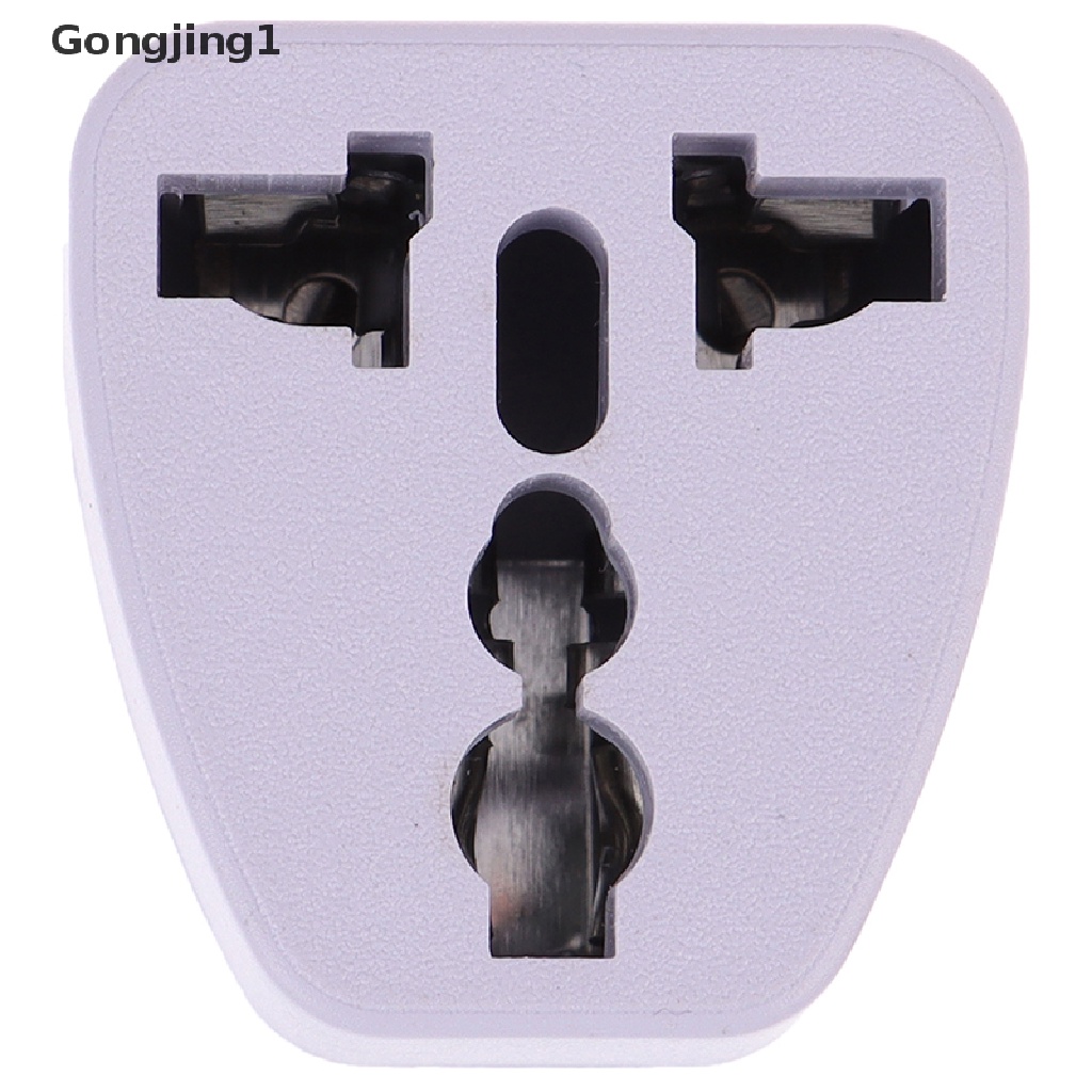 Gongjing1 Adapter Power Plug USA EURO Asia Ke AU 3 Pin Universal Untuk Travel