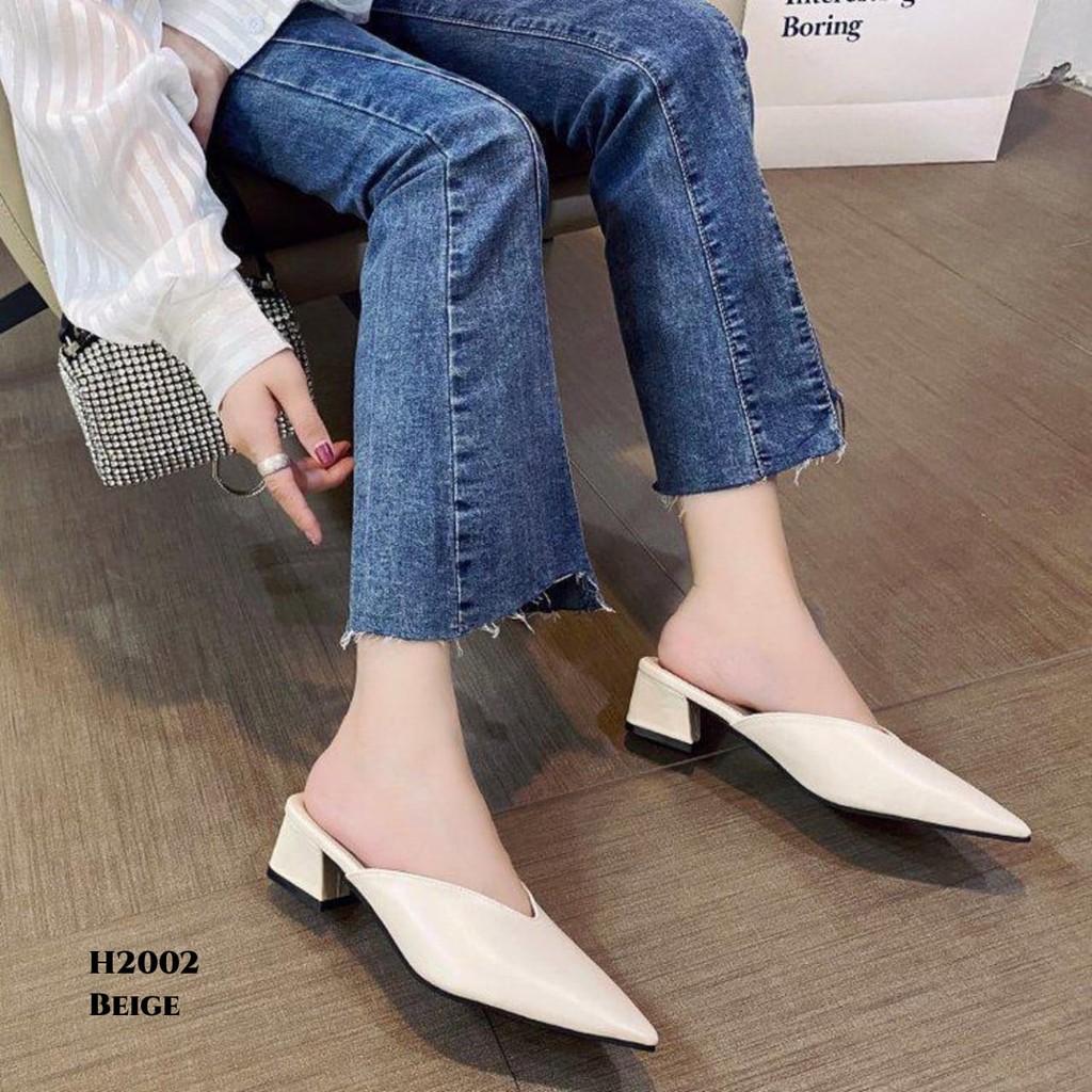 RESTOCK WYN HEELS QUEEN ZOO FASHION KOREA H2002