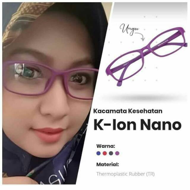 K ION  NANO  KACAMATA  ION  NANO     Save 74 