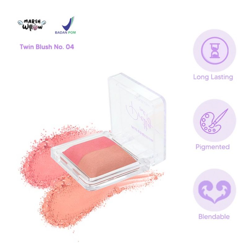 MARSHWILLOW PRETTY ME TWIN BLUSH 6 GR @MJ