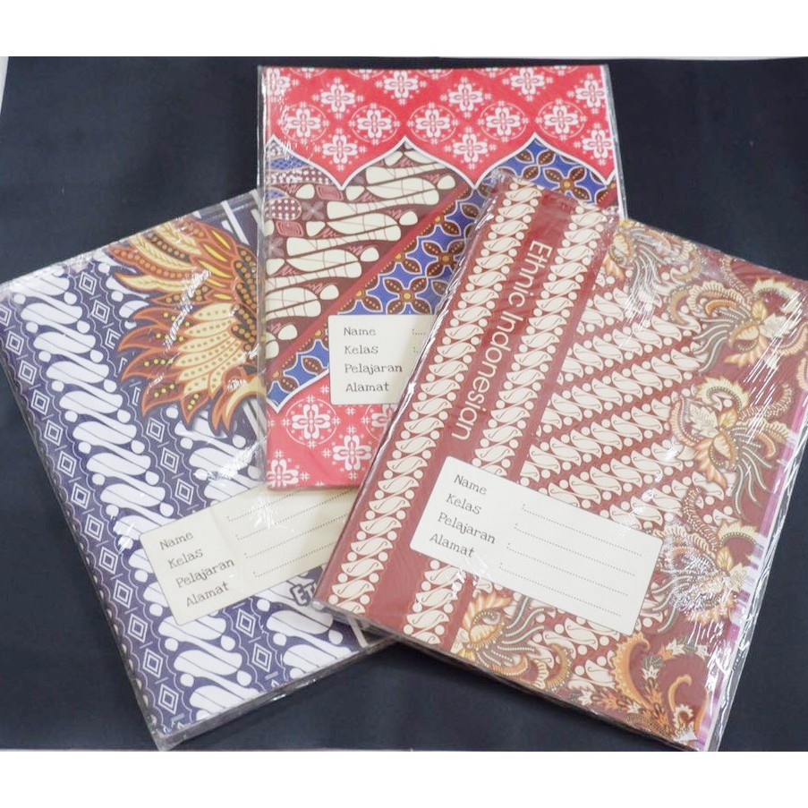 Sampul Buku Tulis Quarto 85gsm Motif Batik, Tsum-Tsum, Princess, Frozen,dll (Per Pack : 20 Pcs)