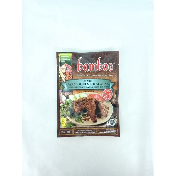 

Bamboe Bumbu Instan Ayam Goreng Kalasan 55gr