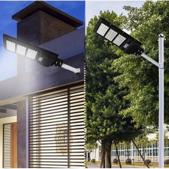 LAMPU JALAN LED 150watt solar cell PJU TENAGA SURYA 150W 150 watt
