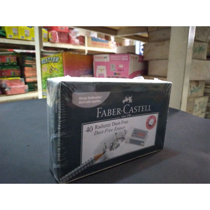 

Penghapus Faber Castell Dust Free white