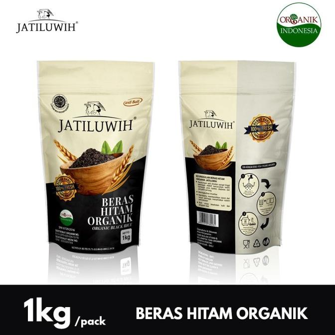 

Big Sale Jatiluwih Beras Hitam Organik 1 Kg kemasan Zipper Vacuum Big Sale