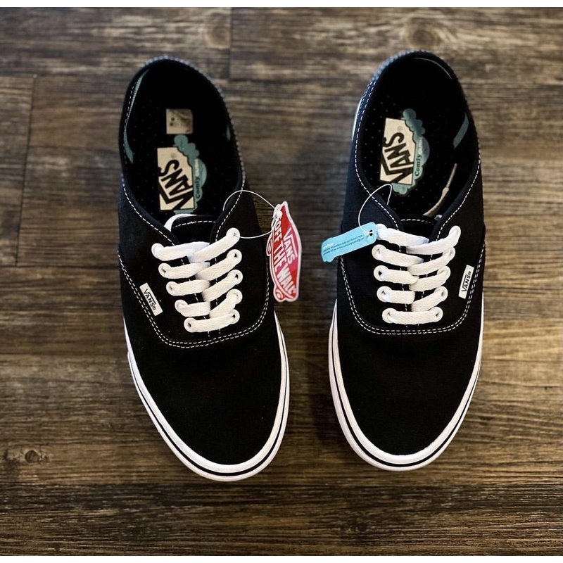 vans authentic comfycush white