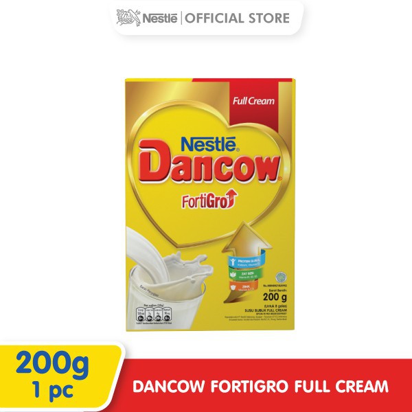 

Dancow Fortigro Susu Bubuk Full Cream 200 Gr/Susu Formula Anak-anak