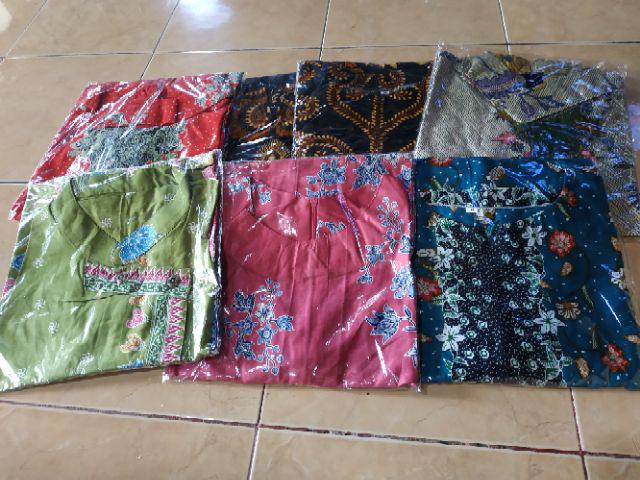 Tunik Batik Kayla Shanghai S M L Xl Xxl Jumbo Bisa Couple