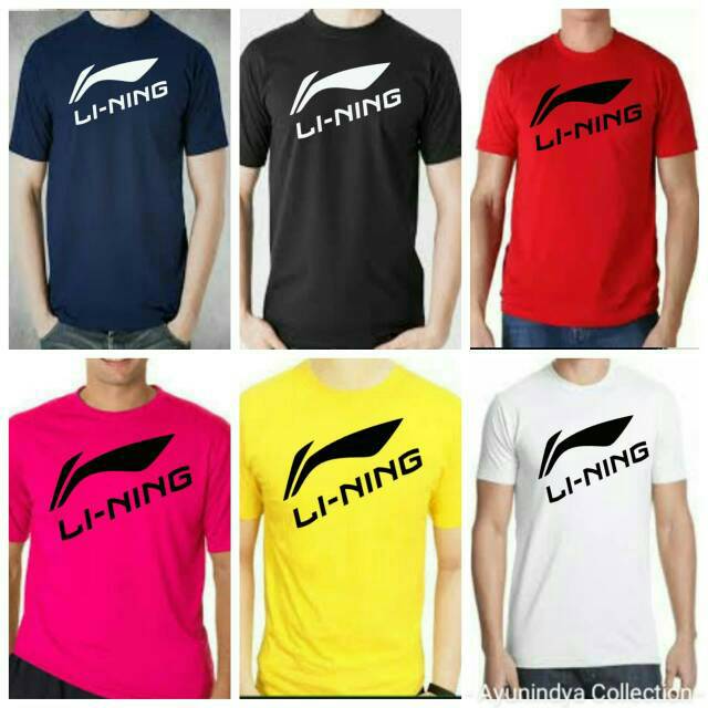 (Bisa COD)Kaos Lining Original / Kaos Badminton