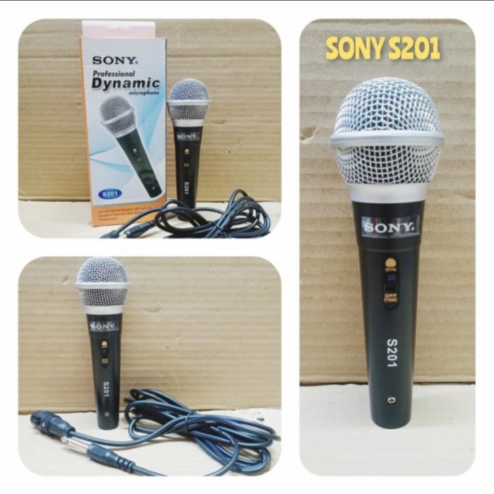 PROMO MIC KABEL PROFESSIONAL DYNAMIC SONY S201